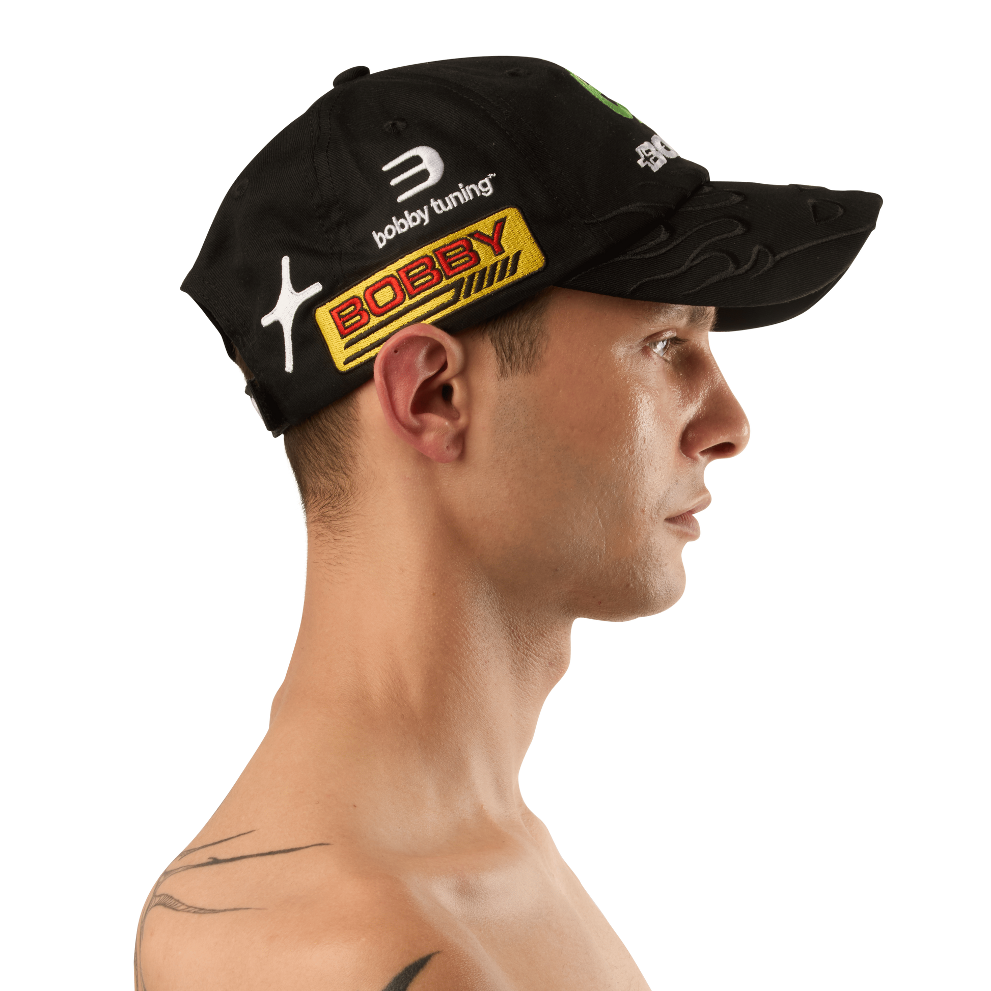 LogoCapHeadSideBOBBY